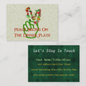 Carte De Visite Consommation pour la paix (Devant / Derrière)