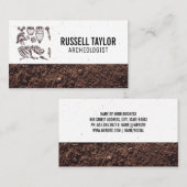 Carte De Visite Constatations archéologues (Devant / Derrière)