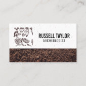 Carte De Visite Constatations archéologues (Devant)