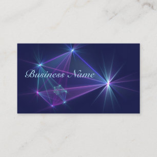 Carte De Visite Constellation, Art fractal abstrait de fantaisie