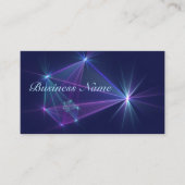 Carte De Visite Constellation, Art Fractal Abstrait Imaginaire (Devant)
