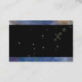 Carte de visite Constellation, Astrologie, Lune, É (Dos)