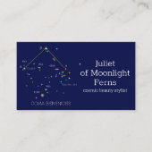 Carte De Visite Constellation Coma Berenices de l'hémisphère Nord (Devant)