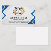 Carte De Visite Construct Home Repair Tools | Construction  (Devant / Derrière)