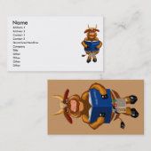 Carte De Visite constructeur capabull fiable employable etc. (Devant / Derrière)