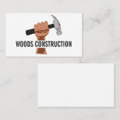 Carte De Visite Constructeur/Construction personnalisé (Devant / Derrière)