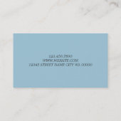 Carte De Visite Constructeur corporel moderne Entraîneur personnel (Dos)