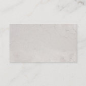 Carte De Visite Constructeur de construction Stucco BW Moderne (Dos)