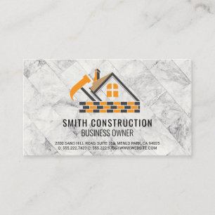 Carte De Visite Constructeur de maisons Architecte