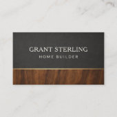 Carte De Visite Constructeur de maisons modernes professionnel en  (Devant)