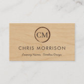 Carte De Visite Constructeur de maisons sur mesure Code QR Bois Pr (Devant)
