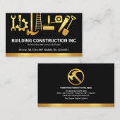 Carte De Visite Constructeur d'outils de construction pour mannequ (Devant / Derrière)