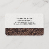 Carte De Visite Constructeur | Entrepreneur général (Dos)