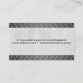 Carte De Visite Constructeur | Réparateur de construction (Dos)