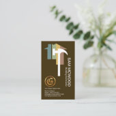 Carte De Visite Constructeur résidentiel moderne moderne et profes (Debout devant)