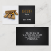 Carte De Visite Constructeurs/carte d'entreprise de construction (Devant / Derrière)