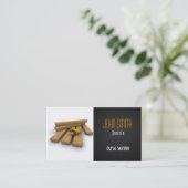 Carte De Visite Constructeurs/carte d'entreprise de construction (Debout devant)