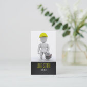 Carte De Visite Constructeurs/carte d'entreprise de construction (Debout devant)