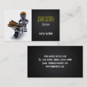 Carte De Visite Constructeurs/carte d'entreprise de construction (Devant / Derrière)