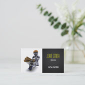 Carte De Visite Constructeurs/carte d'entreprise de construction (Debout devant)