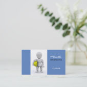 Carte De Visite Constructeurs/carte d'entreprise de construction (Debout devant)