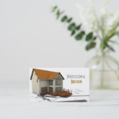 Carte De Visite Constructeurs/carte d'entreprise de construction (Debout devant)