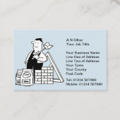 Carte De Visite Constructeurs et services de construction (Devant)