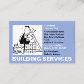 Carte De Visite Constructeurs et services de construction (Devant)