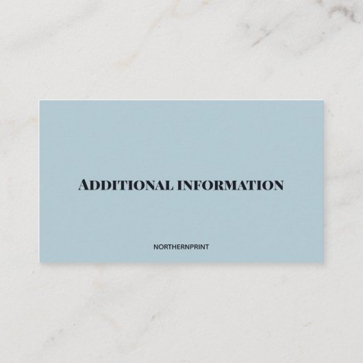 Carte De Visite Constructeurs résidentiels modifiables (Dos)