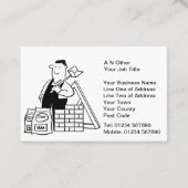 Carte De Visite Constructeurs & Services de construction (Devant)