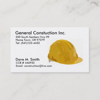 Carte De Visite Construction