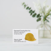 Carte De Visite Construction (Debout devant)