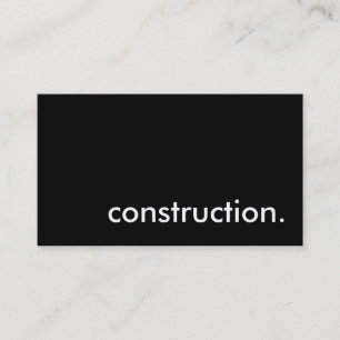 Carte De Visite construction.