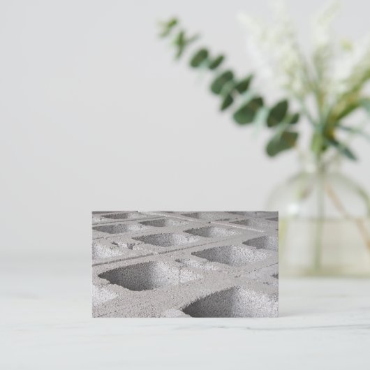 Carte De Visite Construction (Debout devant)