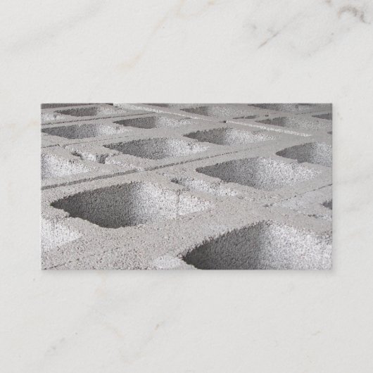 Carte De Visite Construction (Devant)