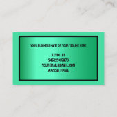 Carte De Visite Construction (Dos)