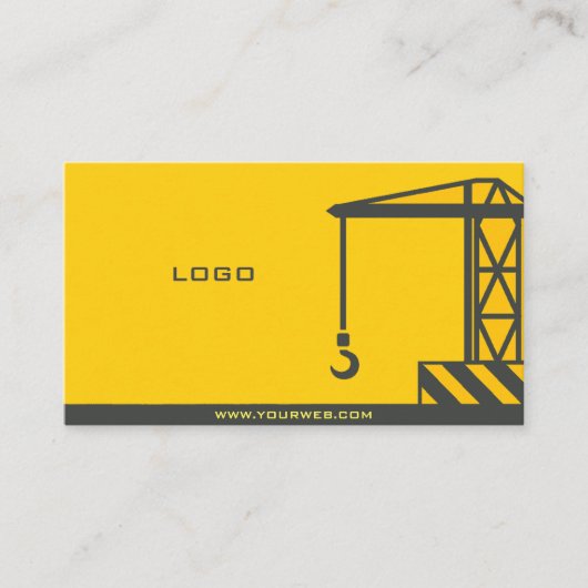 Carte De Visite Construction (Devant)