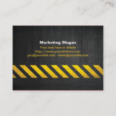 Carte De Visite Construction (Dos)