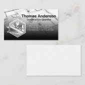 Carte De Visite Construction (Devant / Derrière)