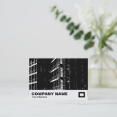 Carte De Visite Construction à Contraste Élevé (Debout devant)