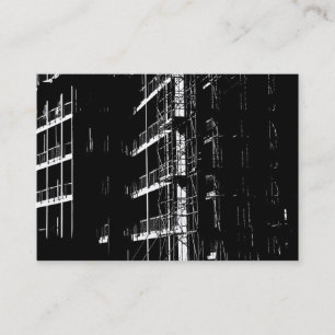 Carte De Visite Construction à contraste élevé