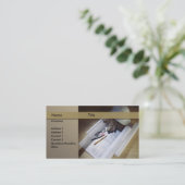 Carte De Visite construction/architecte (Debout devant)