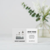 Carte De Visite Construction architecturale Bâtiment métallique (Debout devant)