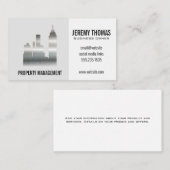 Carte De Visite Construction architecturale Bâtiment métallique (Devant / Derrière)