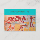 Carte De Visite CONSTRUCTION ARCHITECTURALE blanc rouge jaune (Dos)