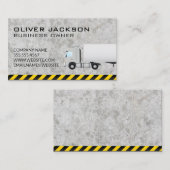 Carte De Visite Construction | Béton | Camion semi (Devant / Derrière)