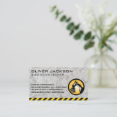 Carte De Visite Construction | Béton | Dozer Earth | Constructeur (Debout devant)