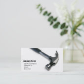 Carte De Visite construction/bricoleur (Debout devant)