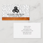 Carte De Visite Construction Build | Outils de contractant (Devant / Derrière)