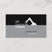 Carte De Visite Construction Building Crane Business Card (Devant)